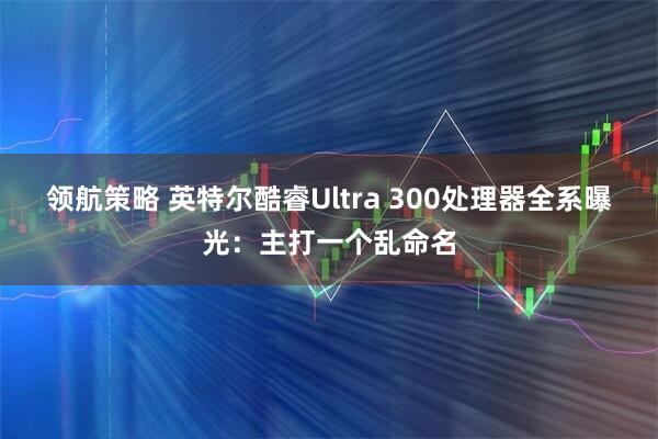 领航策略 英特尔酷睿Ultra 300处理器全系曝光：主打一个乱命名